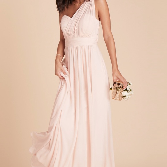 NWT Birdy Grey Bridesmaid Dress Pale Blush - Picture 2 of 4